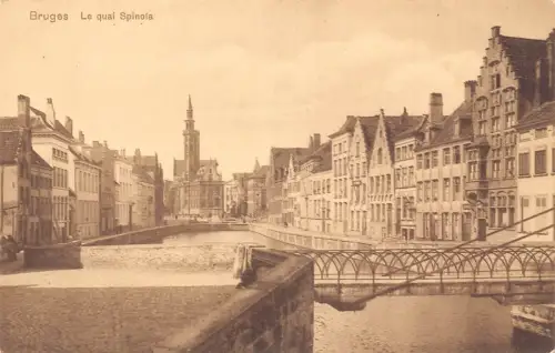 C054 Belgien Waterloo Ferme de la Hale Sainte Vintage Postkarte