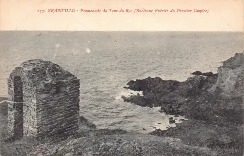 C031 Frankreich, Granville Promenade du Tour du Roc Vintage Postkarte