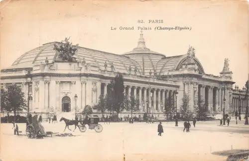 C053 Frankreich Paris Le Grand Palais 1903 Vintage Postkarte