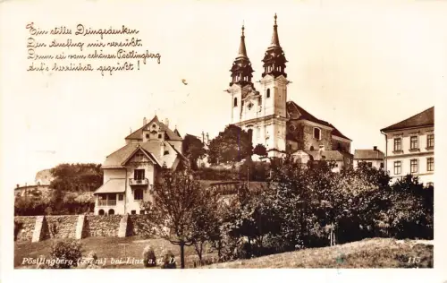 C038 Österreich, Postlingberg bei Linz alte Postkarte