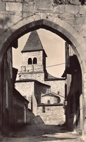 C057 Frankreich Gorges de la Loire Turm Vintage Postkarte
