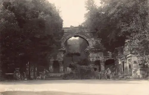B098 Österreich 1926 Wien Wien Schönbrunn Römische Ruine Vintage Postkarte