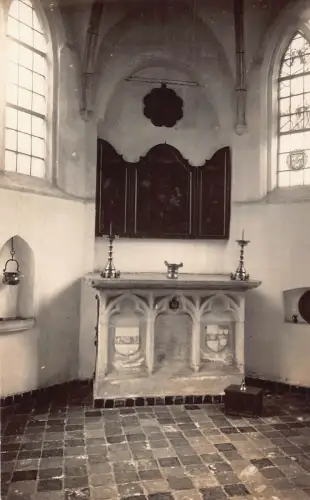 A955 Niederlande St Anna Hofgen Leiden RPPC Vintage Postkarte