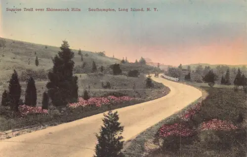 A988 US Sunrise Trail New York Southampton Long Island Postkarte