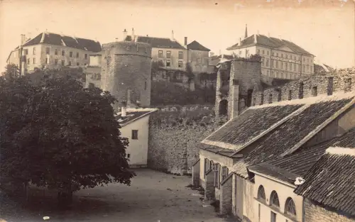 Estland Tallinn Toompea Castle RPPC Vintage Postkarte B870