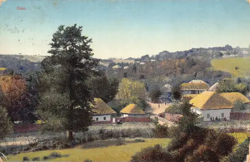 Ukraine 1914 Stare Selo Dorf Typen und Ansichten Vintage Postkarte B871