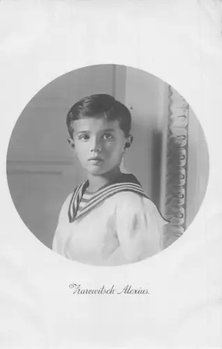 L397 Russland Königshaus Tesarewitsch Großherzog Alex Nikolajewitsch Vintage Postkarte