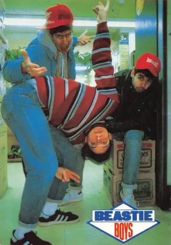L287 Musik Band Rock Beastie Boys Adam Ad-Rock Horovitz Mike Diamond Postkarte