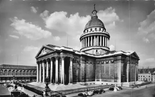 Frankreich Paris Le Pantheon RPPC Vintage Postkarte