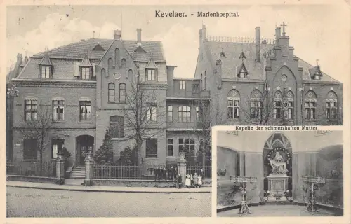 A108 Deutschland 1911 Kavelaer Marien Krankenhaus Chaper Schmerzhaften Mutter AK