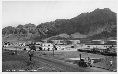 A832 Jemen Hedjuff Der Öltankwagen Oldtimer Postkarte
