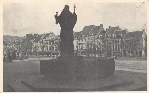 A207 Niederlande Maastricht St Servatiusbron Vrijthof Statue Postkarte