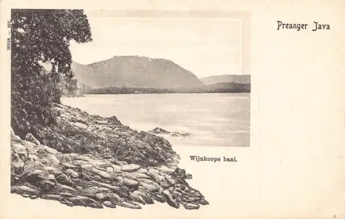 L228 Indonesien Niederländisch Ostindien Preanger Java Vintage Postkarte