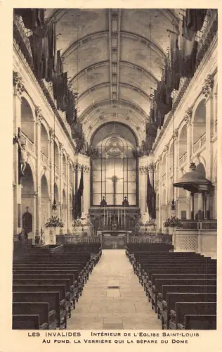 A838 Frankreich Paris Paris Les Invalides Innenraum Kirche Saint Louis Postkarte