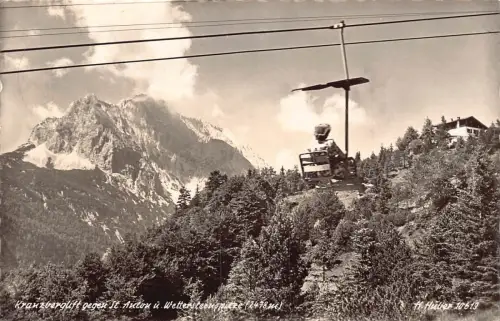 A215 Deutschland 1953 Krauzberglift St Anton Wettersteuspitze Sessellift Postkarte