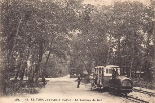 Frankreich Le Touquet-Paris-Plage Le Tramway du Golf L551