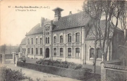Frankreich Auchy les Hesdin L'Hospice St Albert Vintage Postkarte