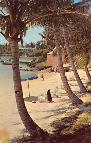 Bermuda Cambridge Strände Somerset Vintage Postkarte