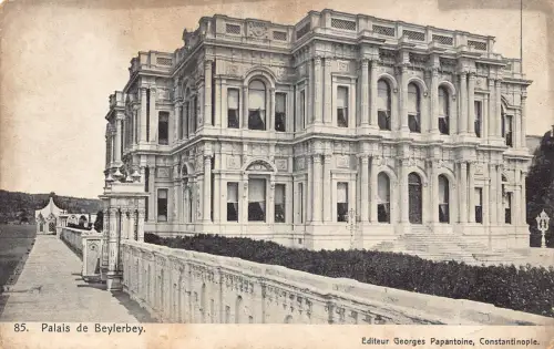 Türkei Palais de Beylerbey Konstantinopel Istanbul Vintage Postkarte