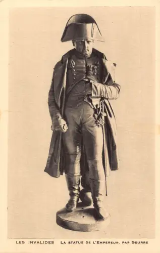 A840 Frankreich Les Invalides Statue Kaiser Napoleon Paris Vintage Postkarte