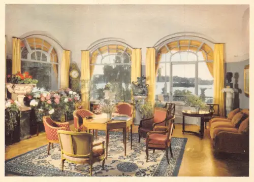 A151 Schweden Waldemarsudde Stockholm Blomsterrummet Gemälde Kunst Museum Postkarte