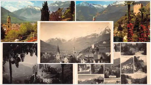Italien Meran Meran Lot 5 alte Ansichtskarten B846