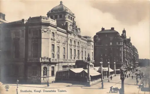 Schweden Stockholm Kungl Dramatiska Teatern Theater Postkarte