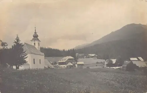 A857 Österreich Glasshuetten bei Deutschlandsberg RPPC Vintage Postkarte