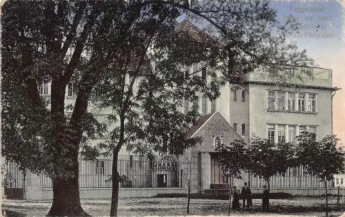 L508 Rumänien Nagyvarad Oradea Militärschule Vintage Postkarte