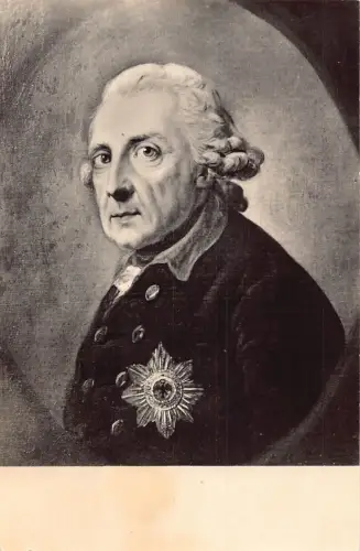 L065 Deutschland Potsdam Schloss Sansoucci Anton Graff Postkarte