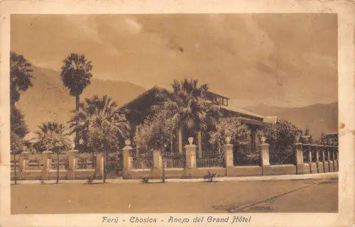 Peru Chosica Anexo del Grand Hotel Vintage Postkarte B908