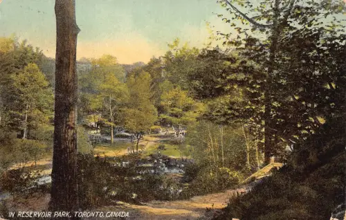 B158 Kanada im Reservoir Park Toronto Private Mailing Card Postkarte