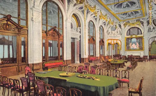 A871 Monaco Monte Carlo Nouvelle Salle de Jeux Spielzimmer Casino Postkarte
