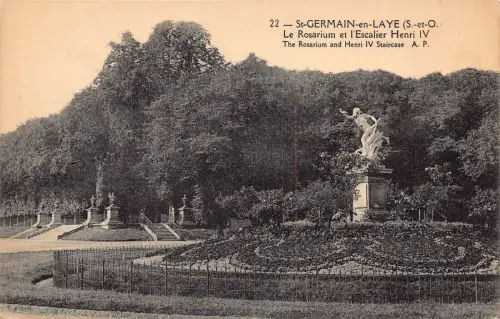 C005 Frankreich, St-Germain en Laye, alte Postkarte