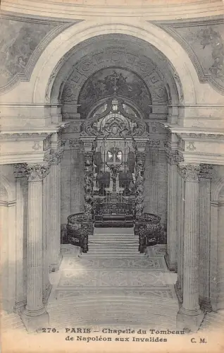 C005 Frankreich, Paris, Chapelle du Tombeau de Napoleon Vintage Postkarte