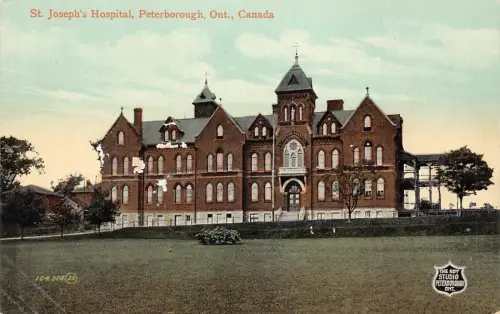 C006 Kanada, Ontario, Peterborough, St.. Joseph's Hospital alte Postkarte