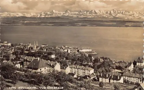 C007 Schweiz, Neuenburg Vintage Postkarte
