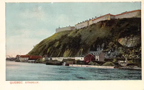 C006 Kanada, Quebec, Zitadelle Vintage Postkarte