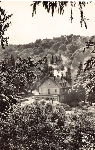 Deutschland Reichsbahn Erholungsheim Klostermühle Alexisbad/Harz Postkarte