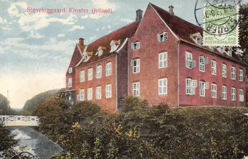 Dänemark 1927 Stovringgaard Kloster Abtei Jylland Philatelistisches Interesse Postkarte
