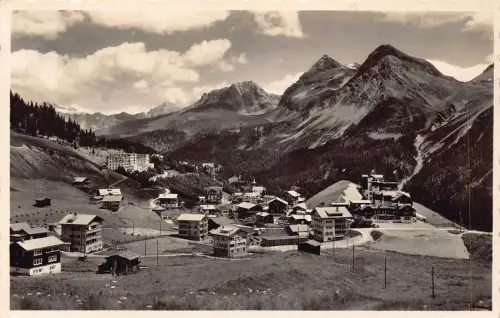 L309 Schweiz Inneres Arosa Bergdorf Tal Vintage Postkarte