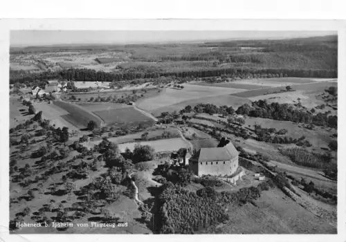 L169 Deutschland 1939 Hoheneck b Ipsheim vom Flugzeug Vintage Postkarte