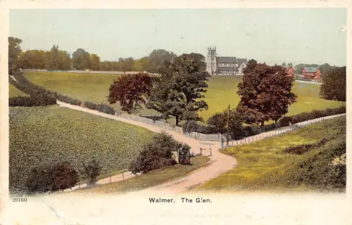 A891 England Walmer The Glen Vintage Postkarte