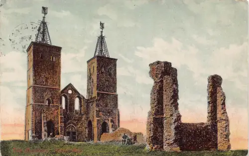 A891 England Reculver Herne Bay 1904 Vintage Postkarte