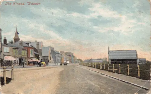 A891 England 1905 Walmer Strand Vintage Postkarte