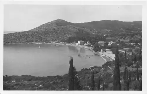 Kroatien Kupari Kod Dubrovnika RPPC Vintage Postkarte