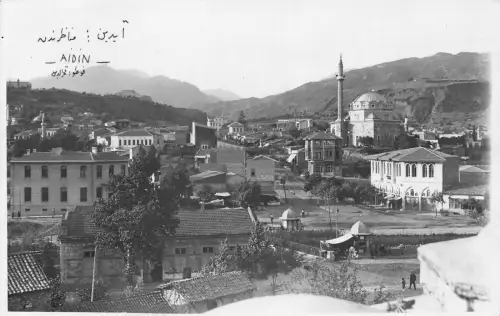 Türkei Aydin Gesamtansicht Vintage Postkarte