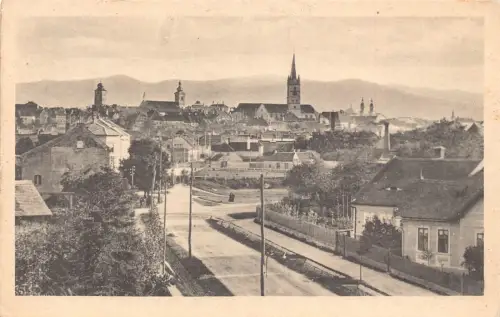 Rumänien Hermannstadt Nagyszeben Gesamtansicht Vintage Postkarte