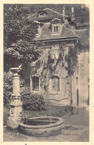 L164 Deutschland 1928 Weimar Haus der Frau von Stein alte Postkarte