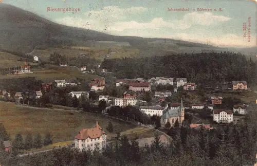 A906 Tschechien Johannisbad Janske Lazne Riesengebirge Riesengebirge AK
